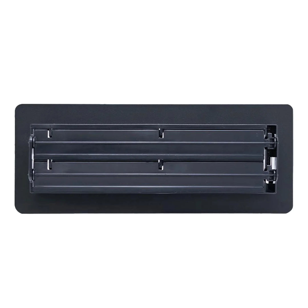 Manor House - Black Powder-Coated Vent Grilles, Pack of 4