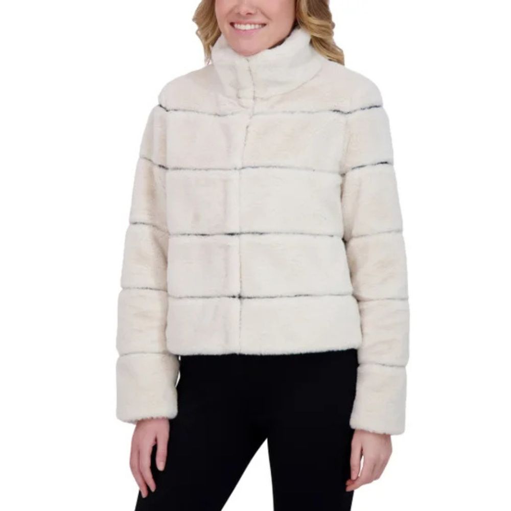 Karl Lagerfeld - Manteau en fausse fourrure