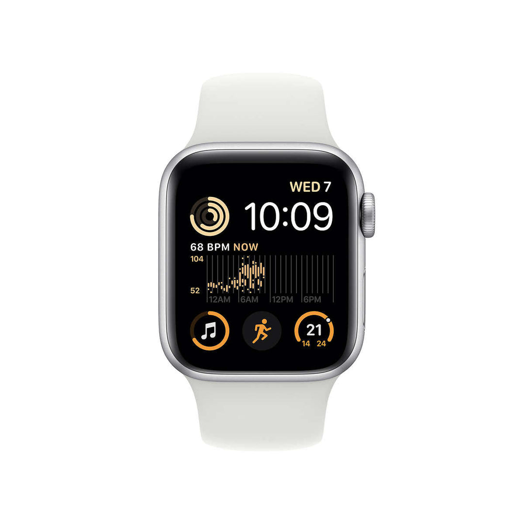 Apple - Montre Apple Watch SE GPS 40 mm (2ème génération) avec bracelet sport