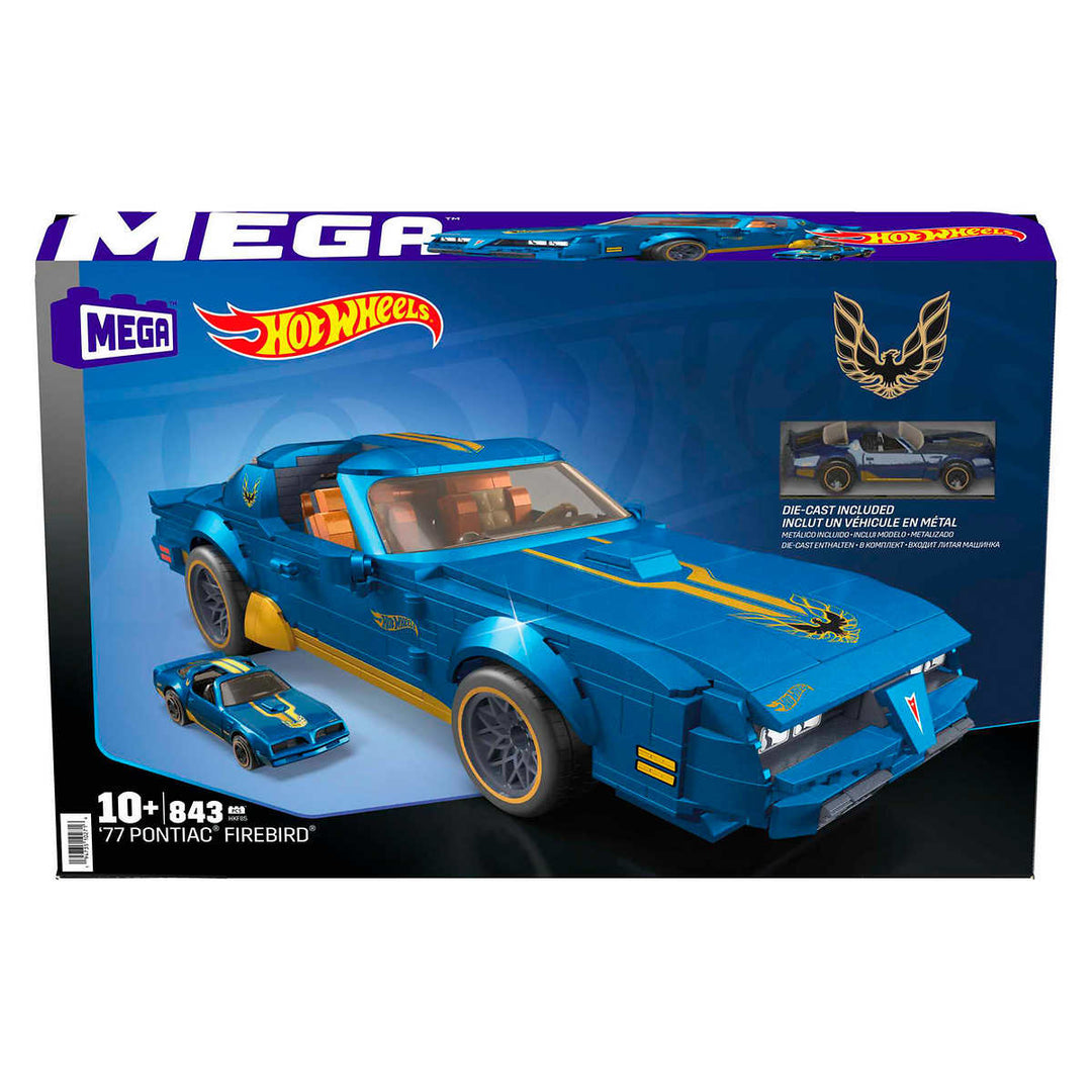 Hot Wheels - Coffret de construction Pontiac Firebird 1977 - MEGA