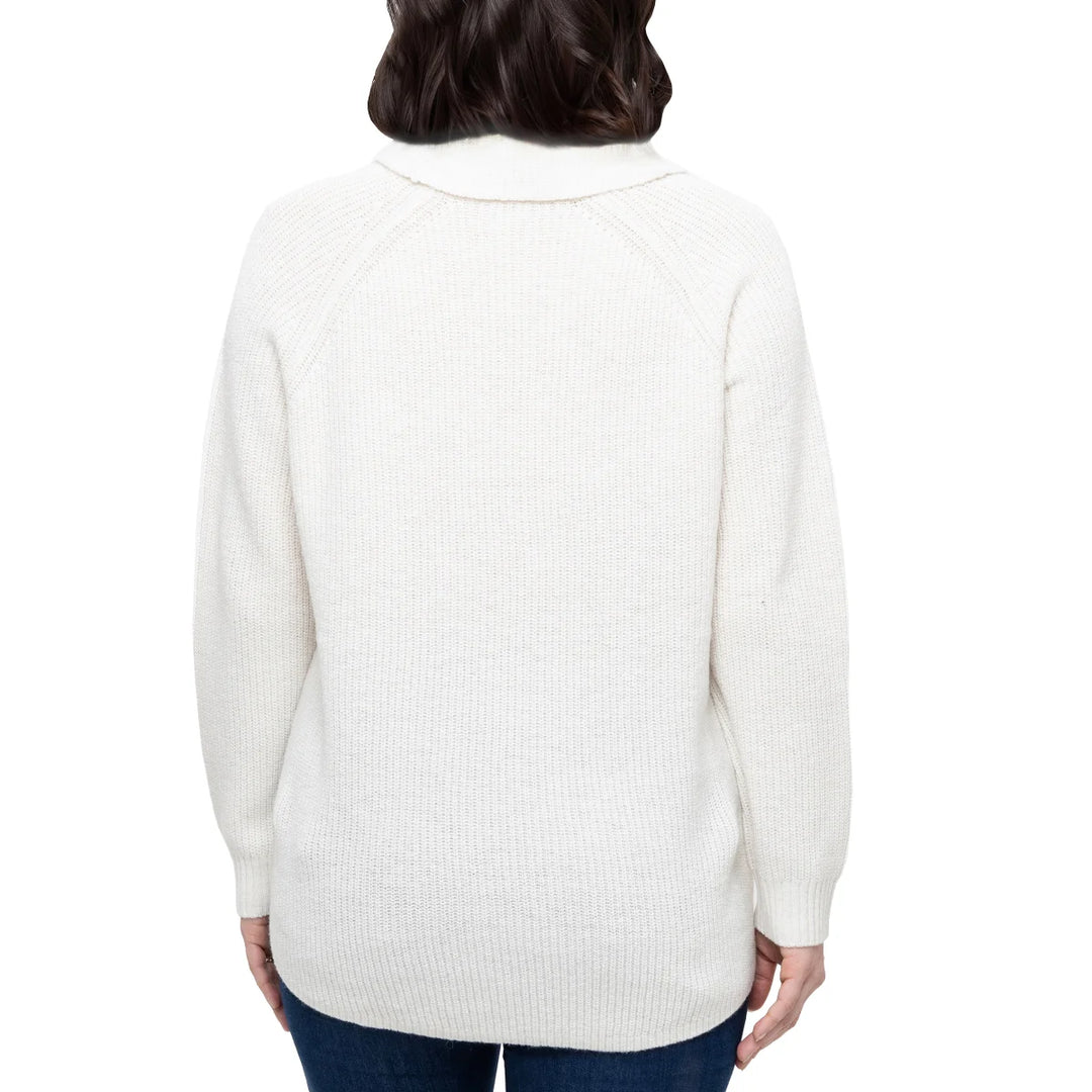 Tahari - Draped Collar Sweater