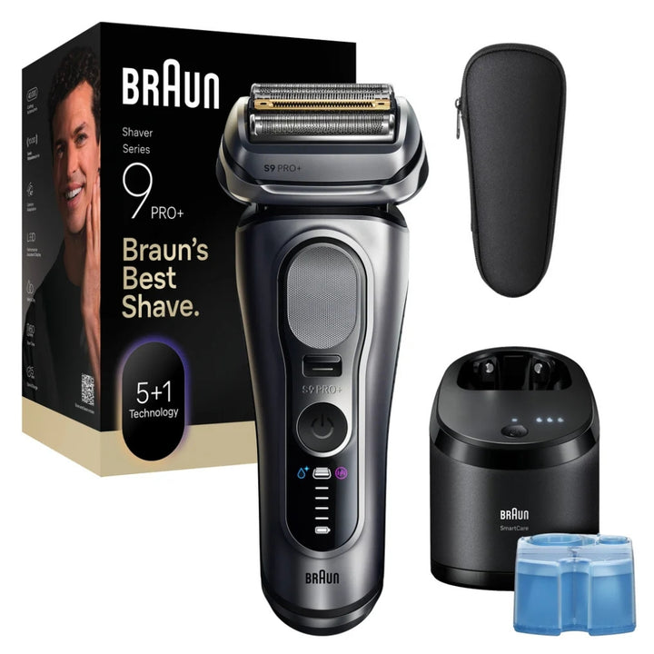 Braun - Men's electric shaver 9667cc Series 9 PRO+, 3-pack refills