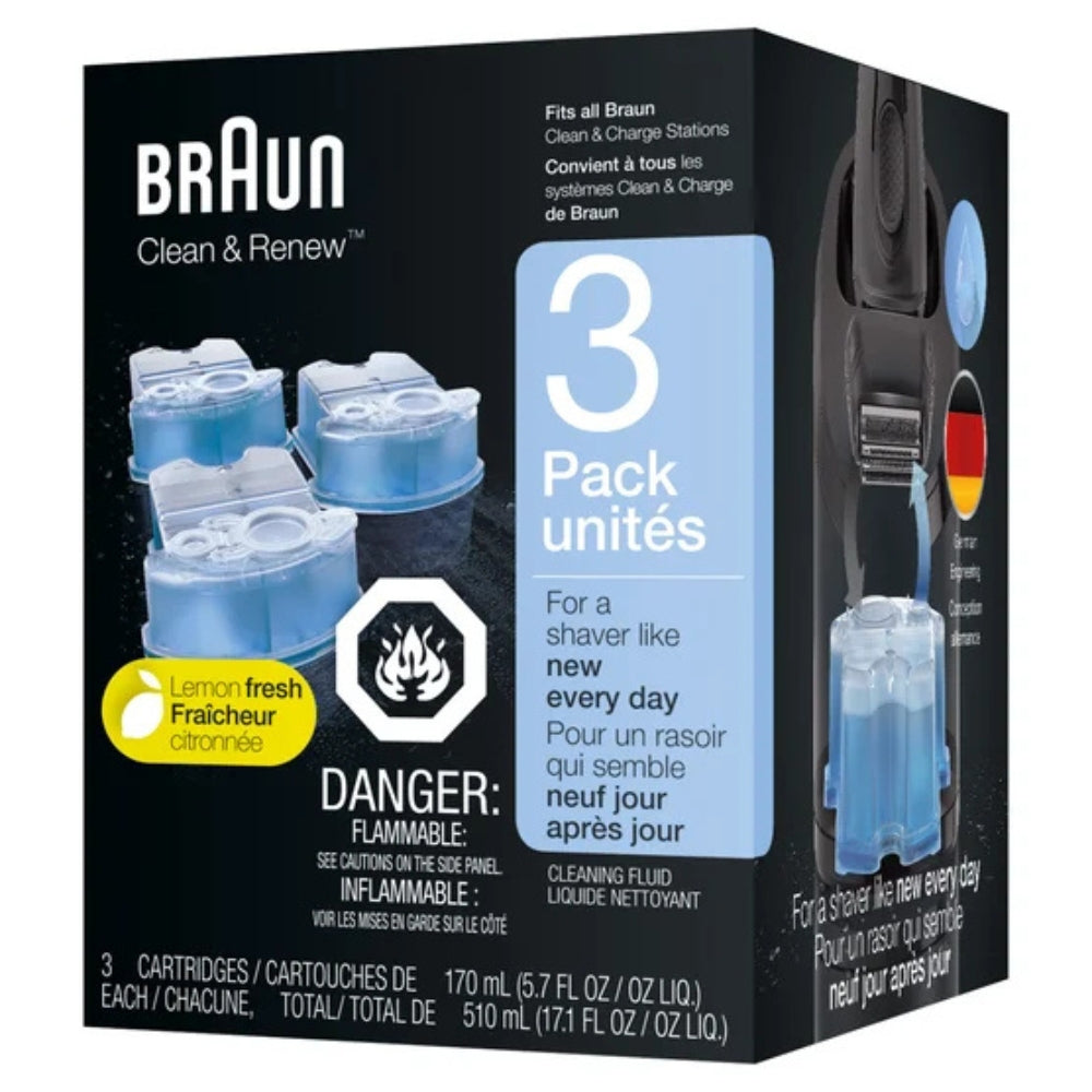 Braun - Men's electric shaver 9667cc Series 9 PRO+, 3-pack refills