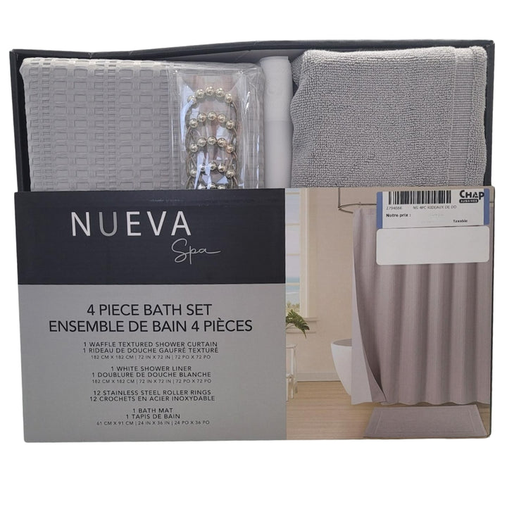 Nueva Spa 4-Piece Bathroom Set