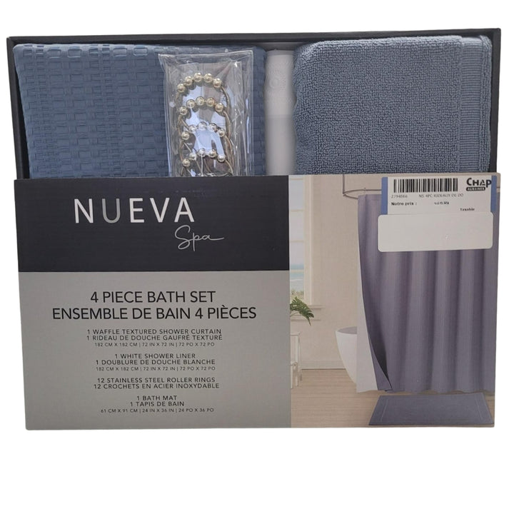 Nueva Spa 4-Piece Bathroom Set
