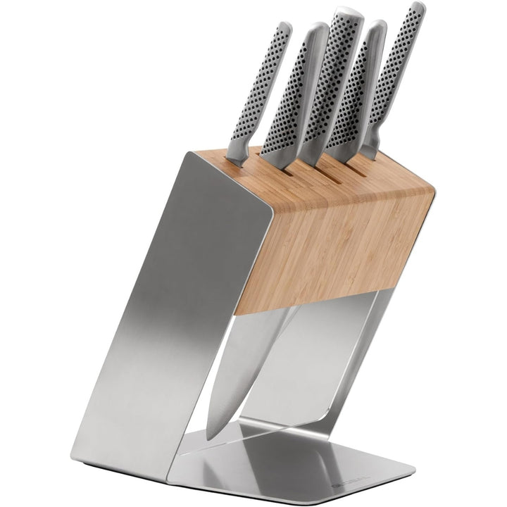 Global 5-Piece Knife Block Set