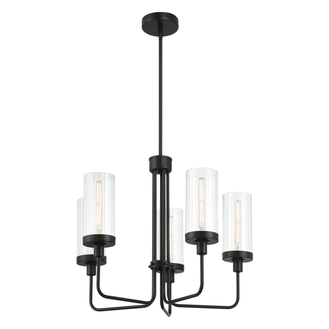 Empire Lighting - Luminaire suspendu Métier à 5 lumières