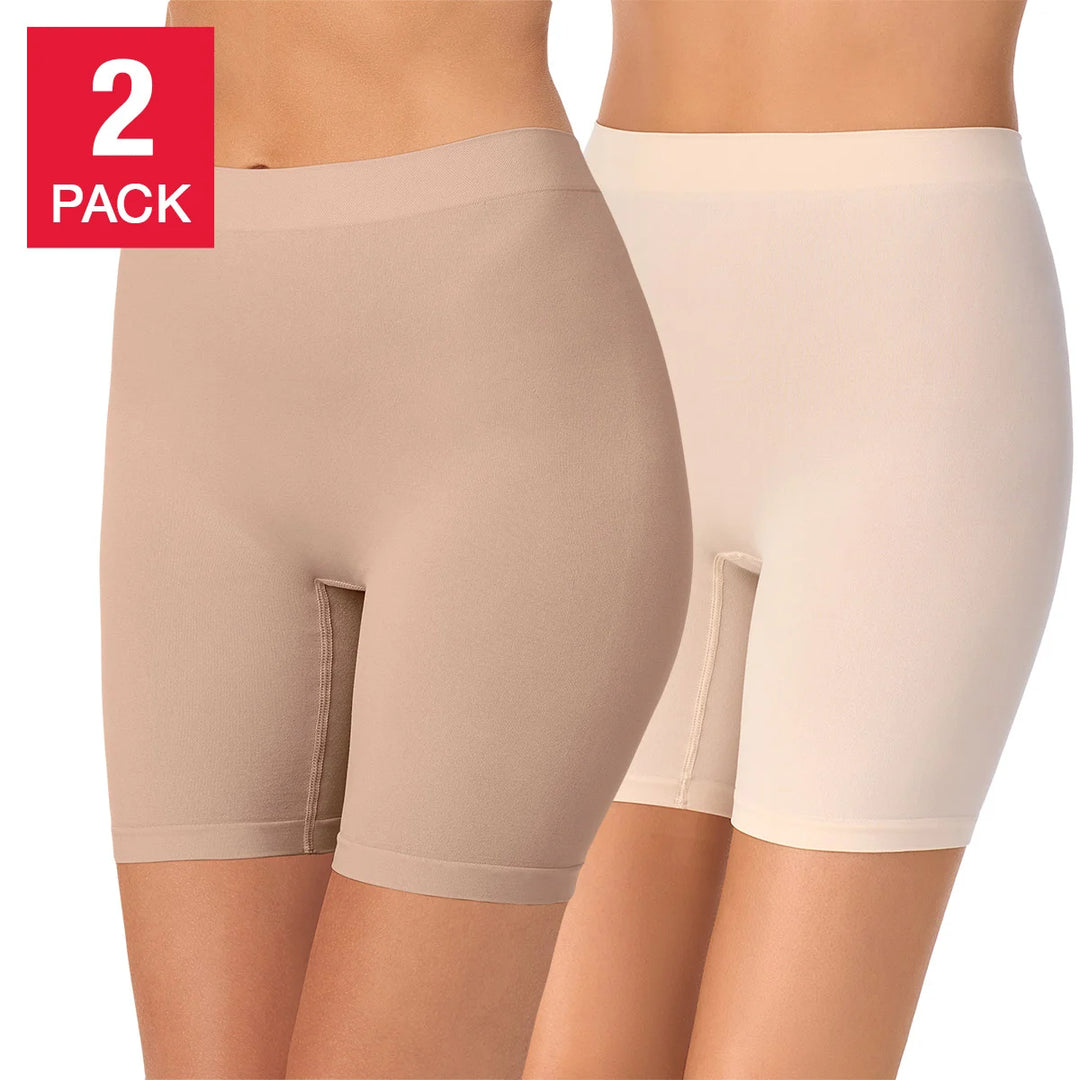 Jones New York – Shorts de maintien sans couture paquet de 2