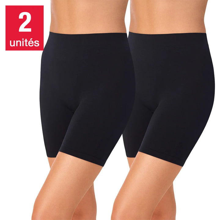 Jones New York – Shorts de maintien sans couture paquet de 2