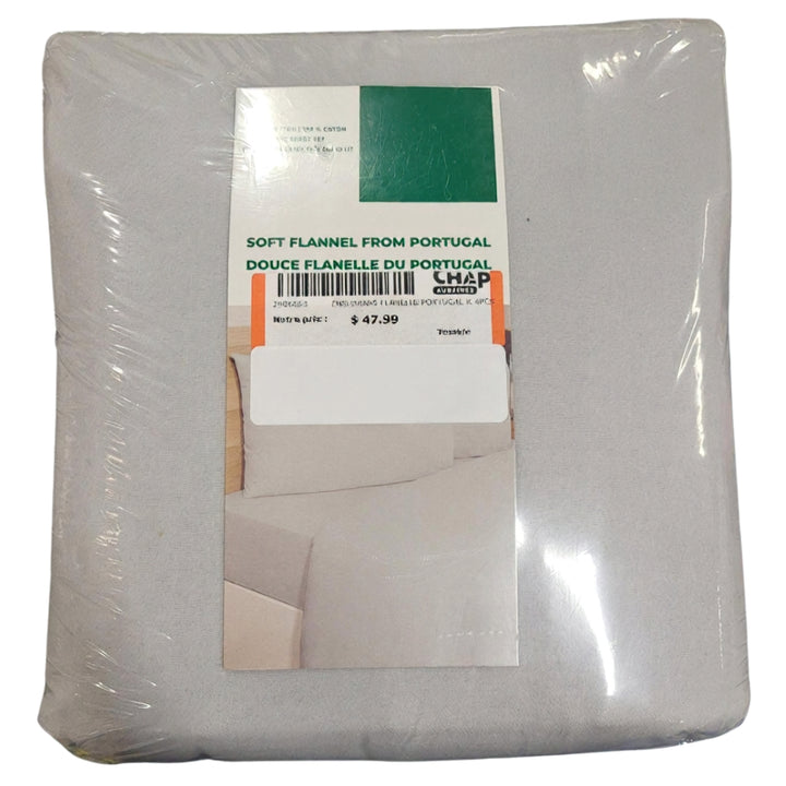 Soft Flannel Sheet Set from Portugal