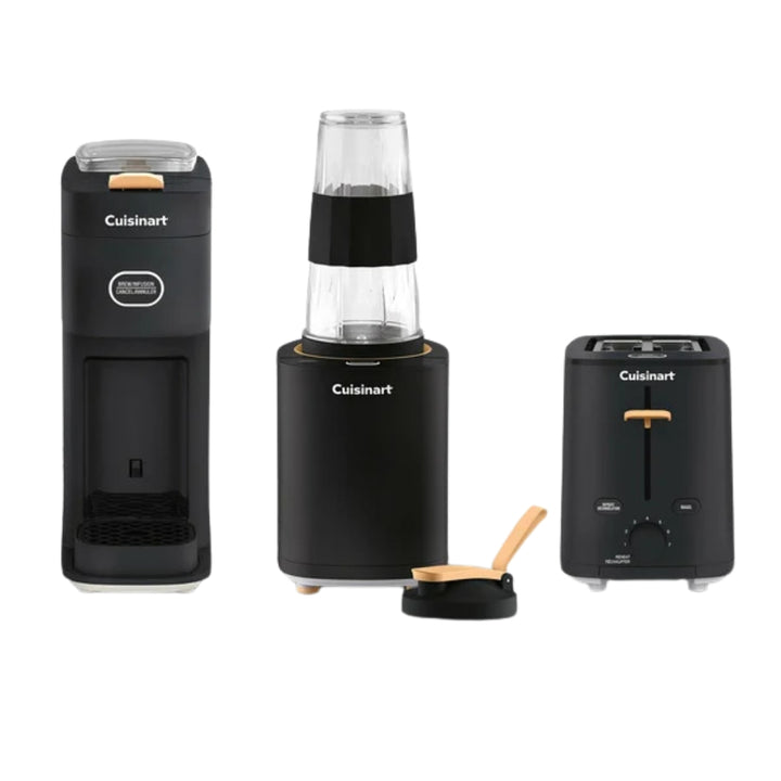 Cuisinart - Ensemble cafetière, mélangeur et grille pain
