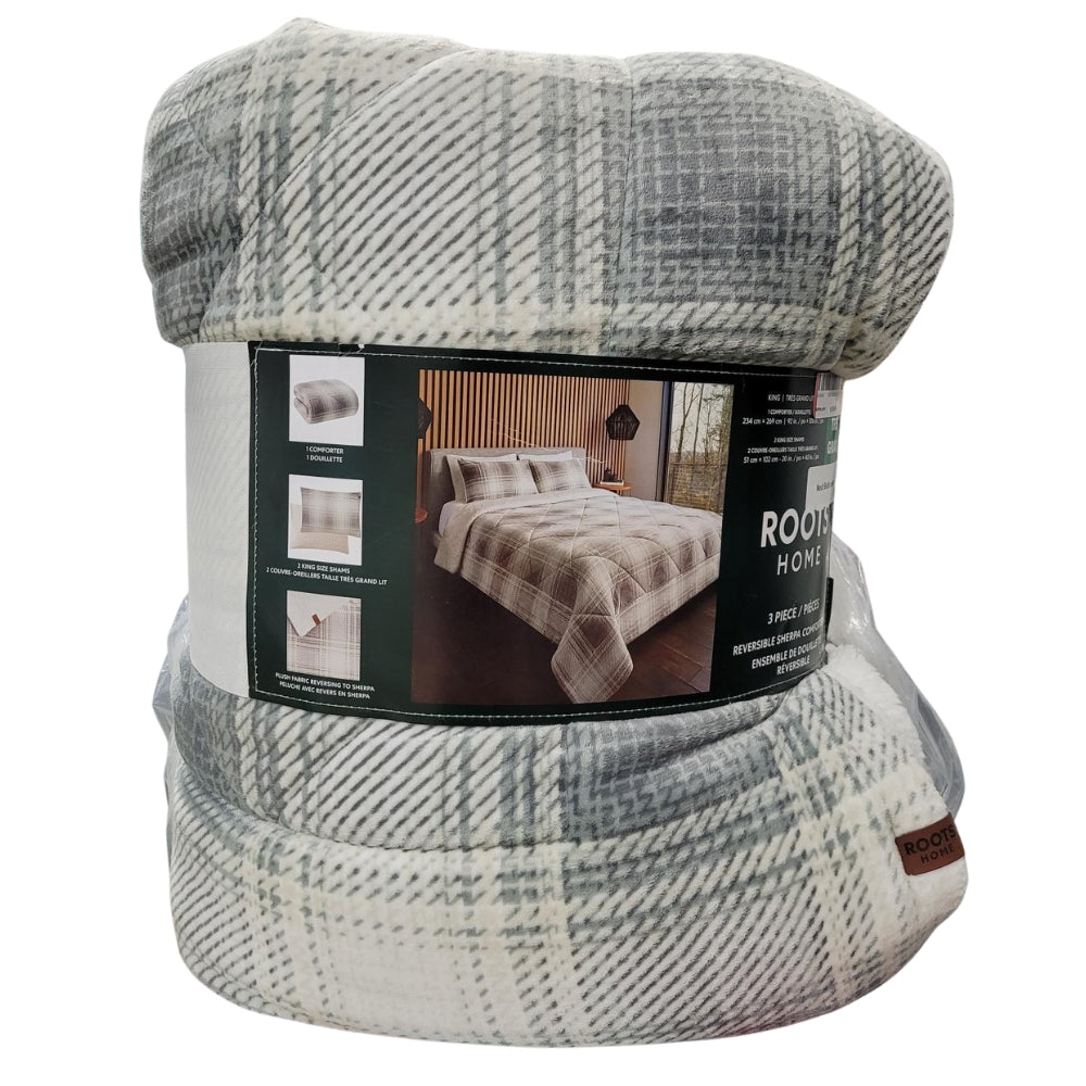 Roots Home - Reversible Comforter Set