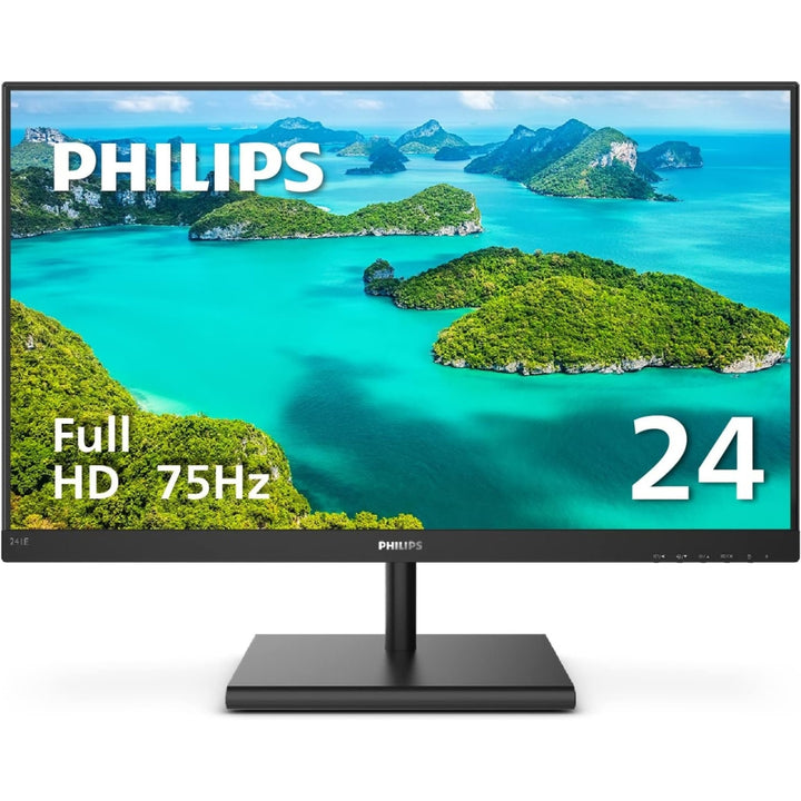 Philips - 2 x computer monitors, 241E1S, 1920 x 1080, 4 ms, 75 Hz