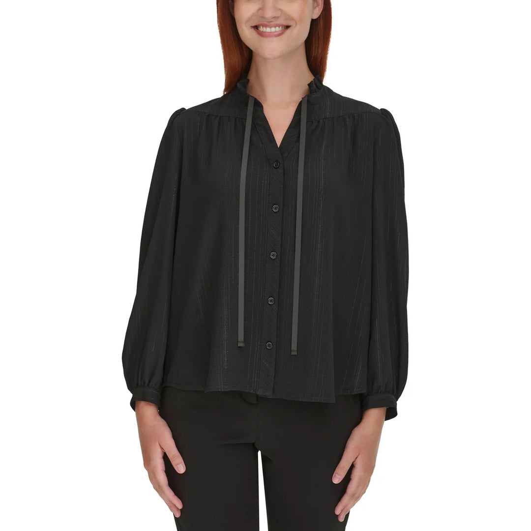 DKNY - Chemisier en lurex