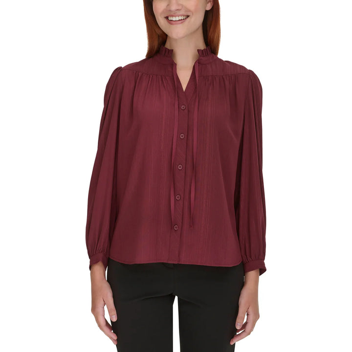 DKNY - Chemisier en lurex