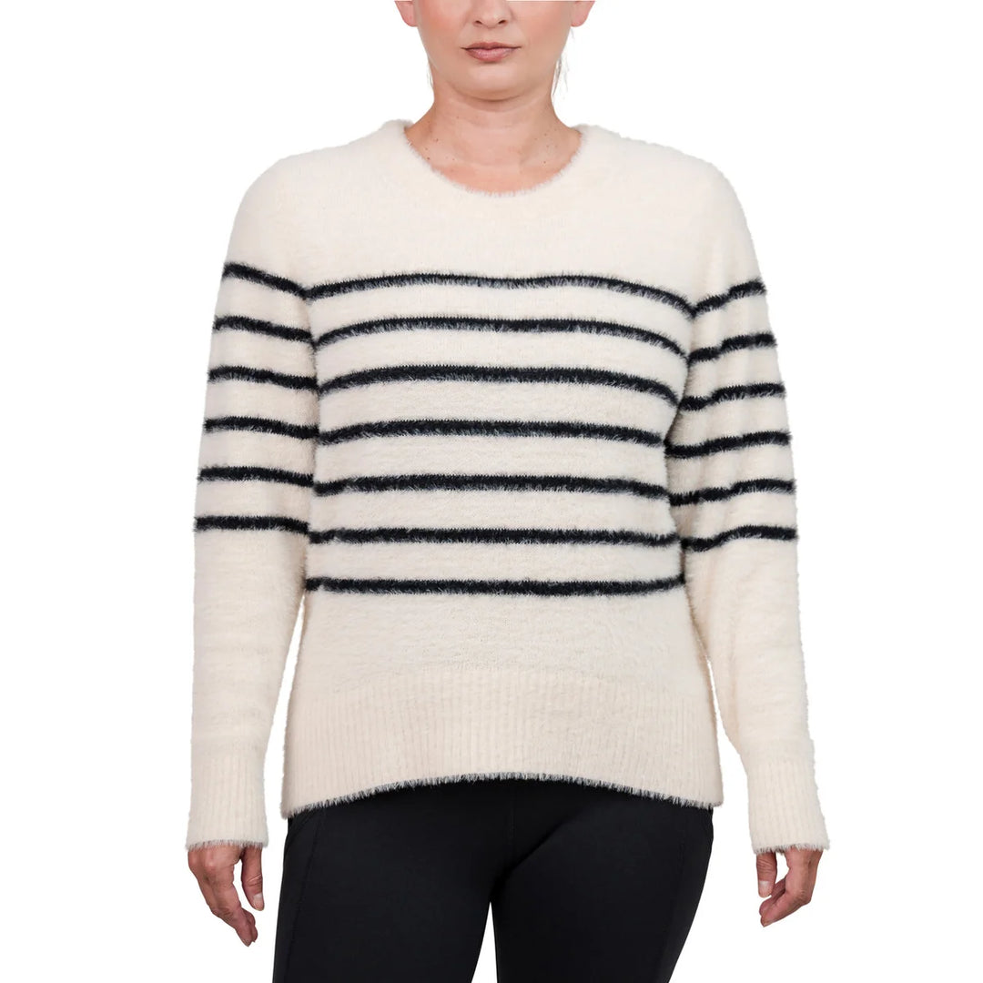 Bleu Gray - Eyelash Long Sleeve Sweater