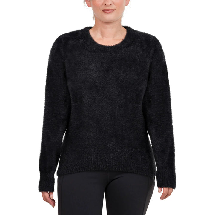 Bleu Gray - Eyelash Long Sleeve Sweater