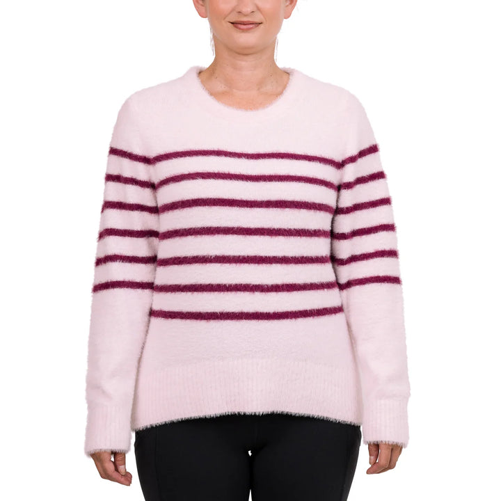 Bleu Gray - Eyelash Long Sleeve Sweater