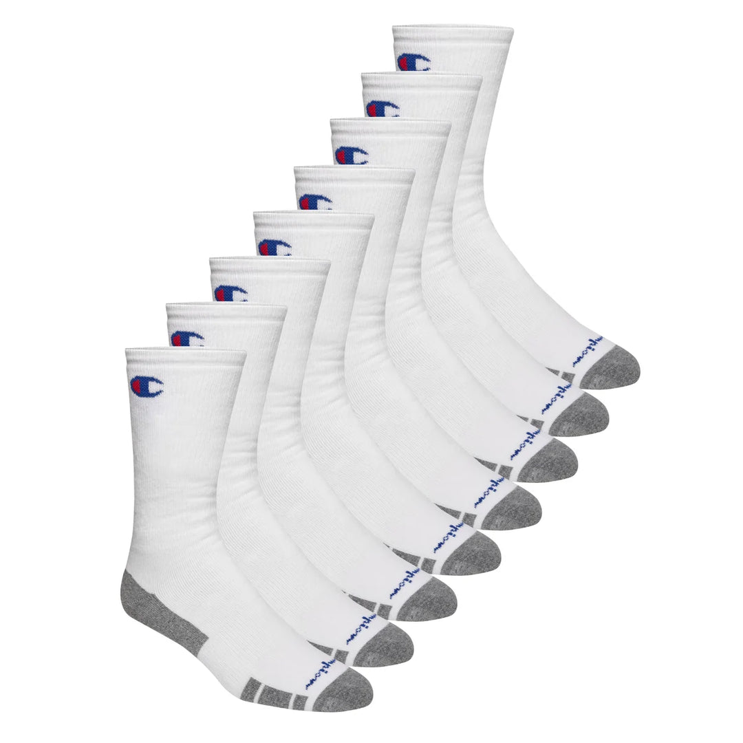 Champion - Chaussettes mi-mollet, 8-paires