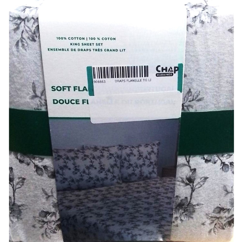Soft Flannel Sheet Set from Portugal