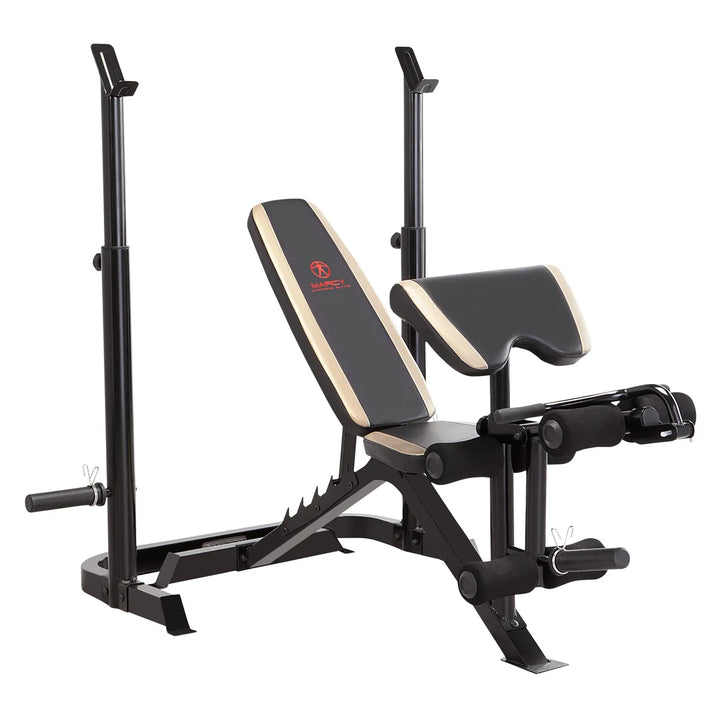 Marcy - Banc de musculation olympique, 2 pièces