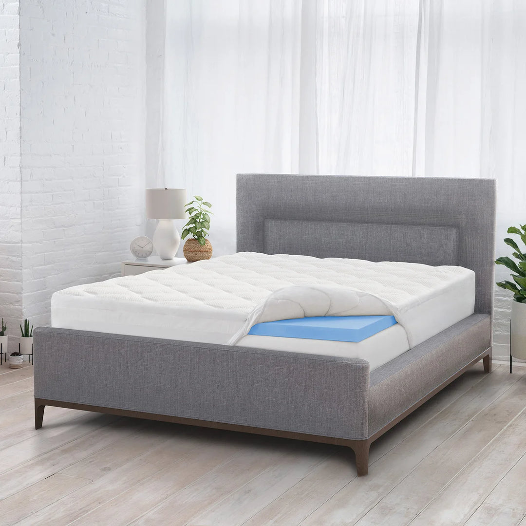 Novaform – 4" Pillow-Top Memory Foam Mattress Topper