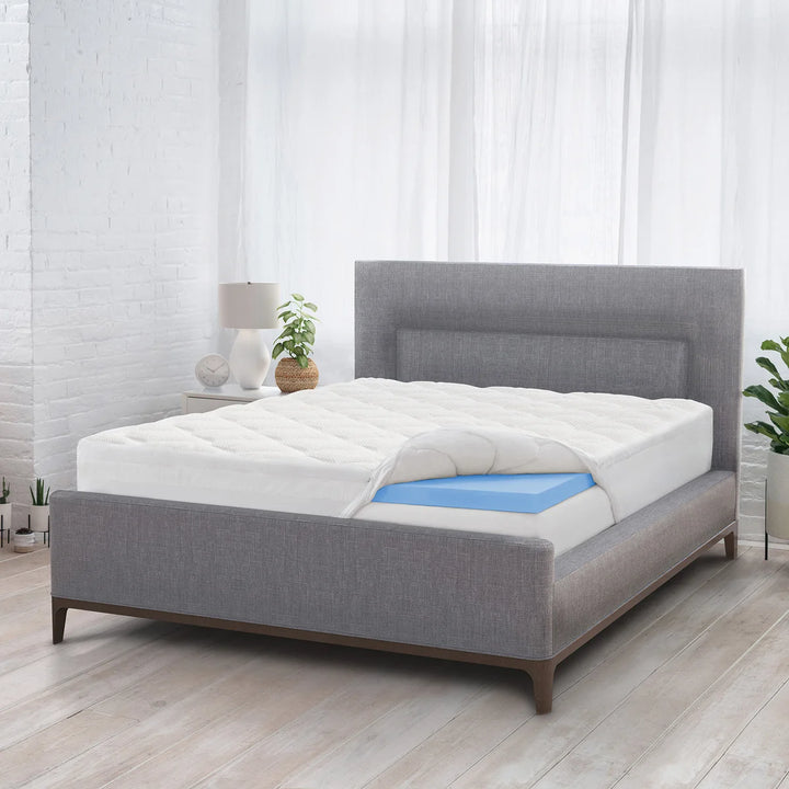Novaform – 4" Pillow-Top Memory Foam Mattress Topper