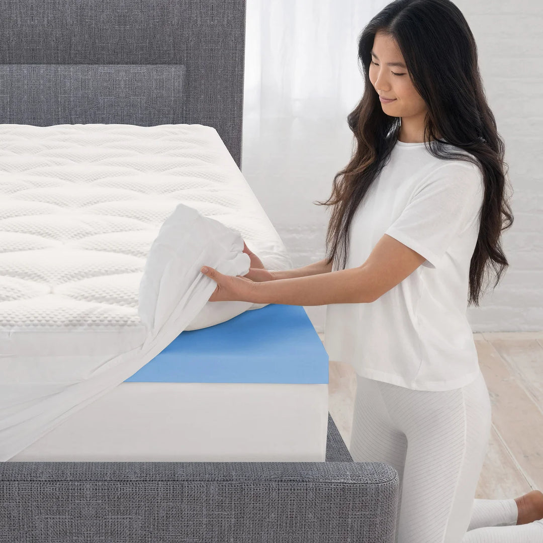 Novaform – 4" Pillow-Top Memory Foam Mattress Topper