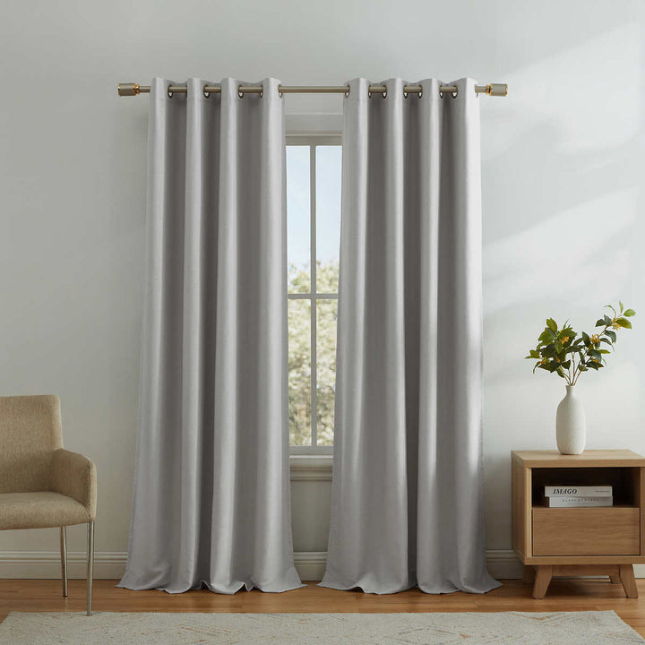 Bon Luxe 2-Piece Blackout Curtain Panel Set