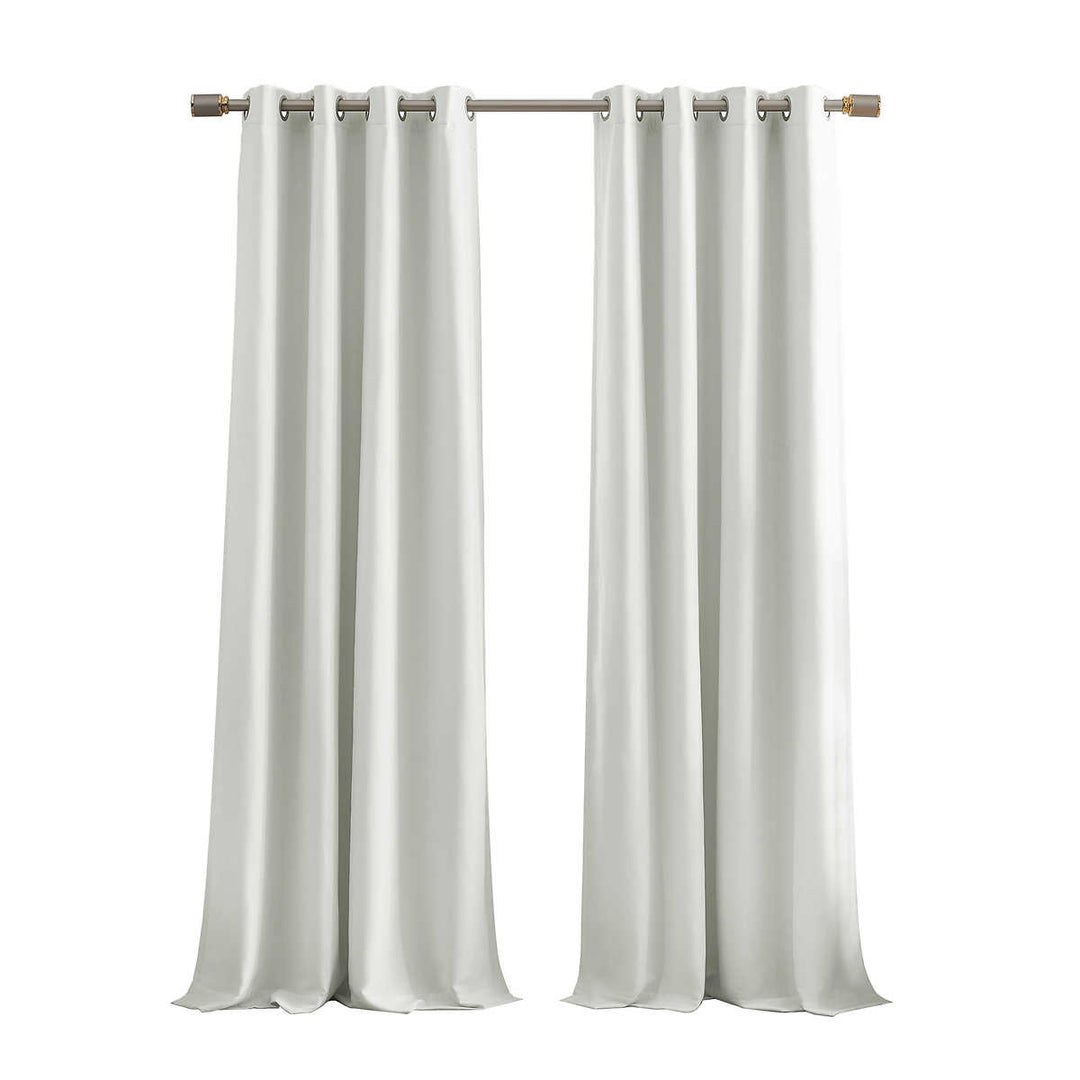 Bon Luxe 2-Piece Blackout Curtain Panel Set