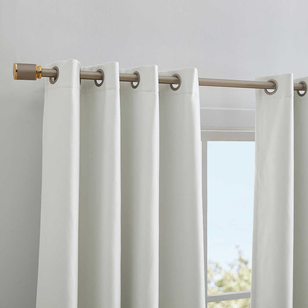 Bon Luxe 2-Piece Blackout Curtain Panel Set