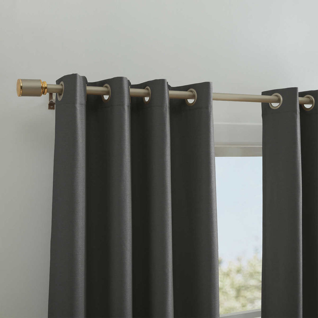 Bon Luxe 2-Piece Blackout Curtain Panel Set