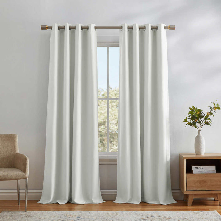 Bon Luxe 2-Piece Blackout Curtain Panel Set