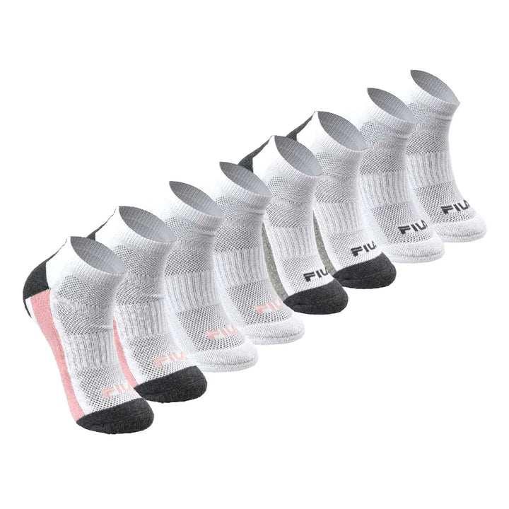 Fila - Cotton Socks, Pack of 8 Pairs for Women