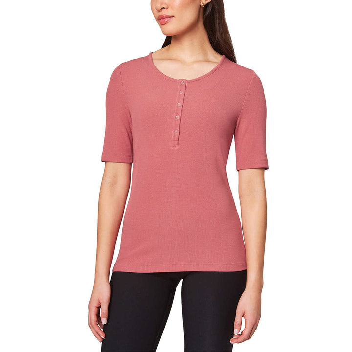 Mondetta - Ribbed Short Sleeve Top