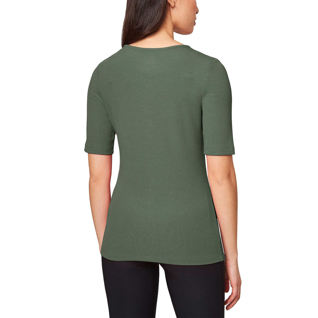 Mondetta - Ribbed Short Sleeve Top