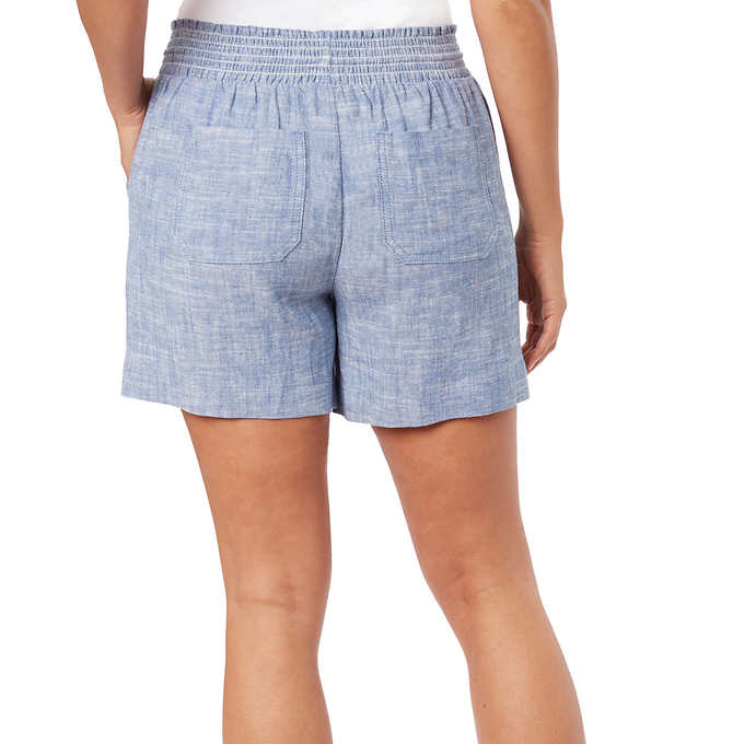 Briggs - Pantalon court  en lin