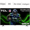 TCL - 55-inch Class QD-Mini LED 4K UHD TV - QM67K Series