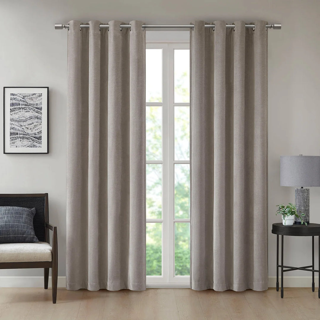 Beautyrest - Mercier Blackout Curtain Panel, 2 panels