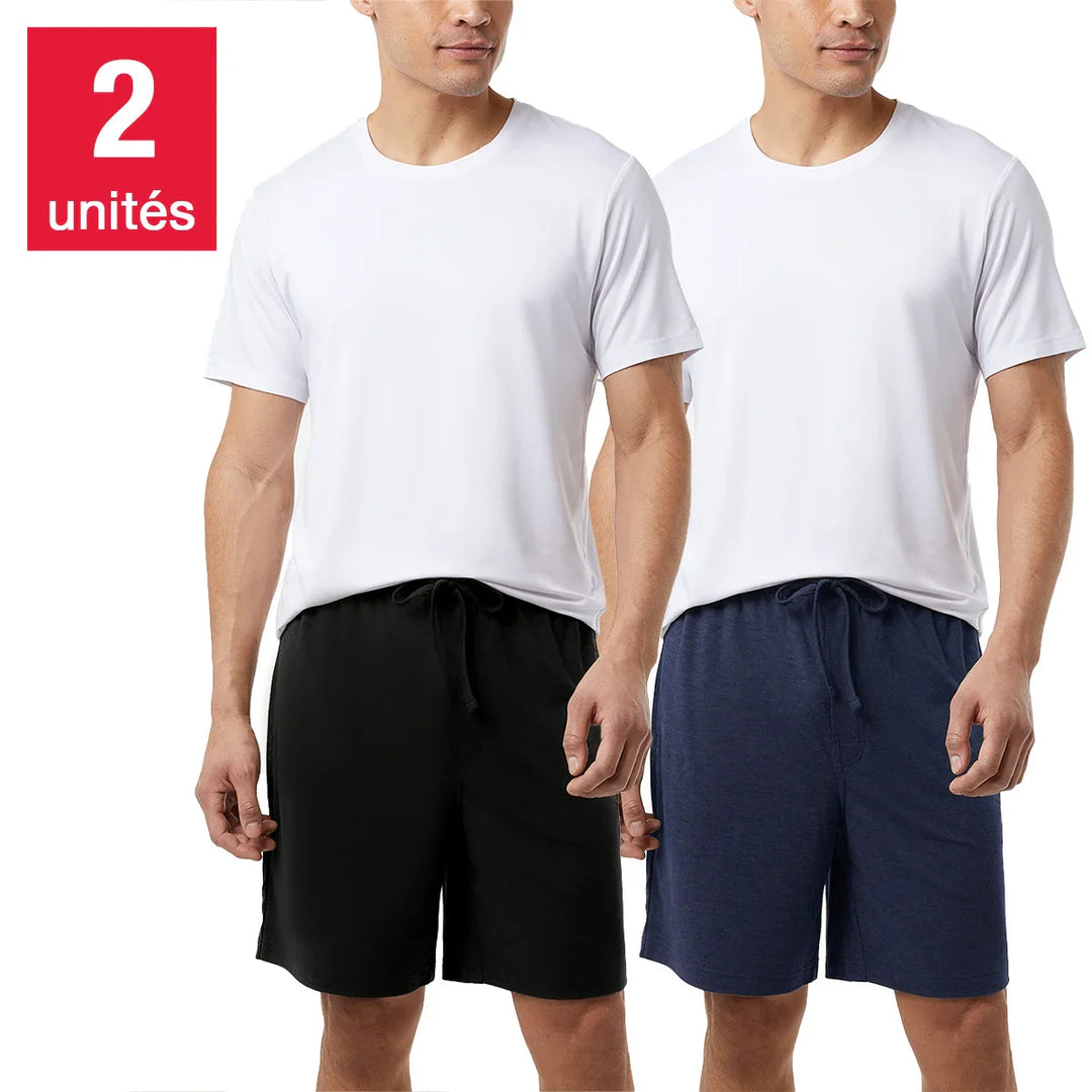 32 Degrees - Short de détente, paquet de 2
