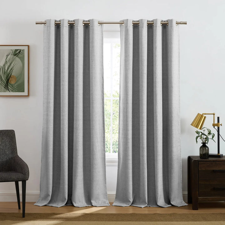 Sun & BLK Maxwell 2-Piece Total Blackout Curtain Panel Set