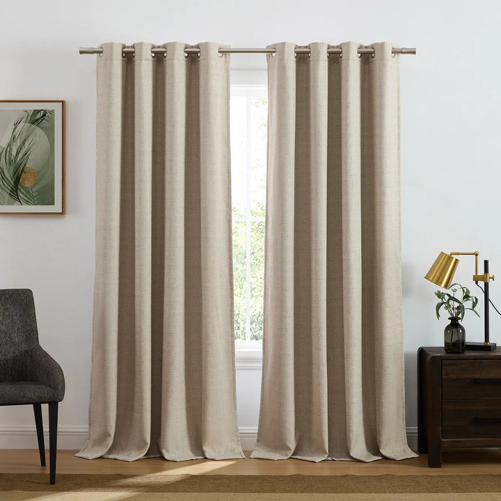 Sun & BLK Maxwell 2-Piece Total Blackout Curtain Panel Set