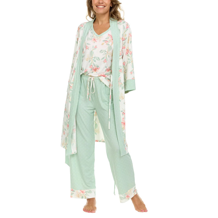 Flora Nikrooz 3-Piece Pajama Set