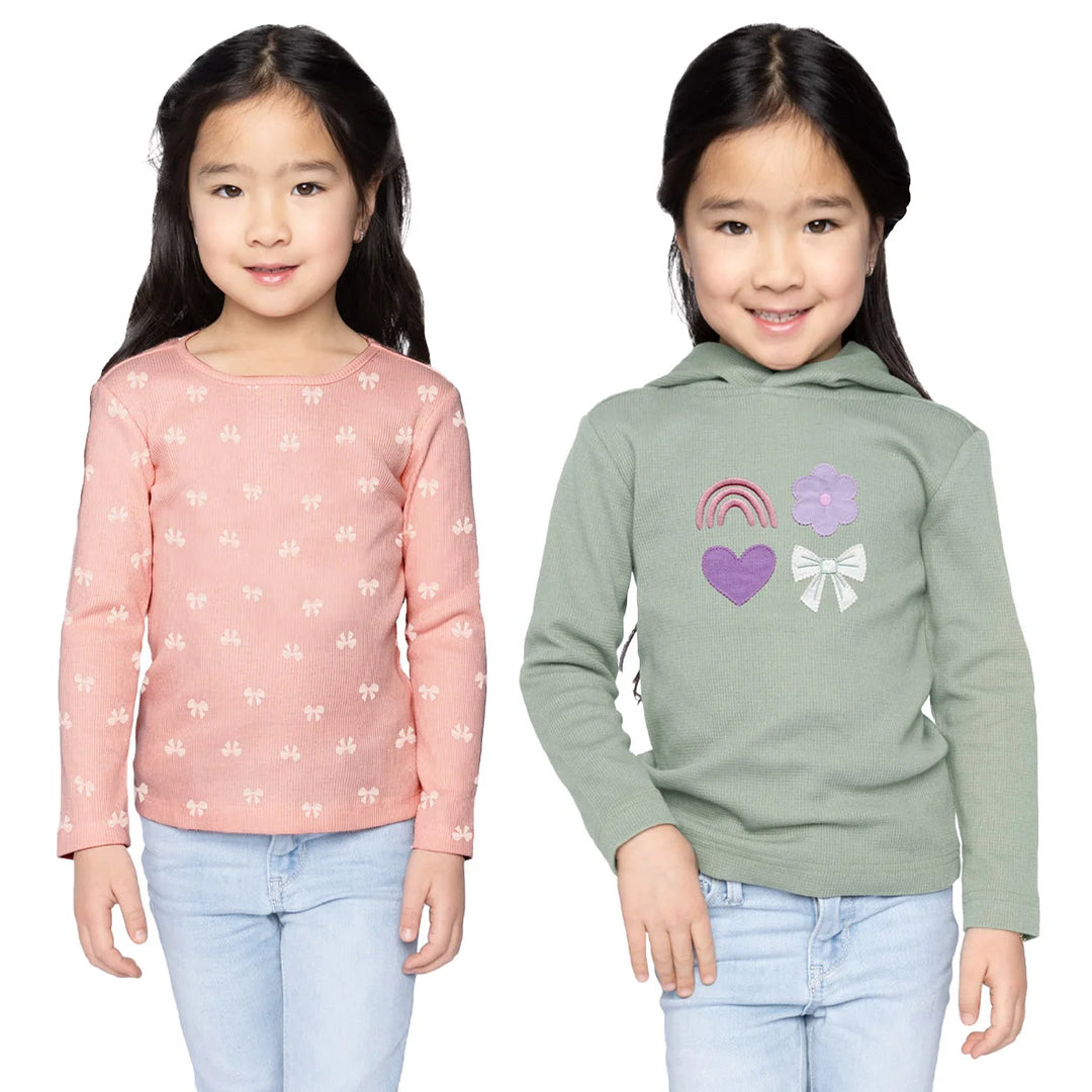 Pekkle - Ensemble chandail à manches longues pour enfants