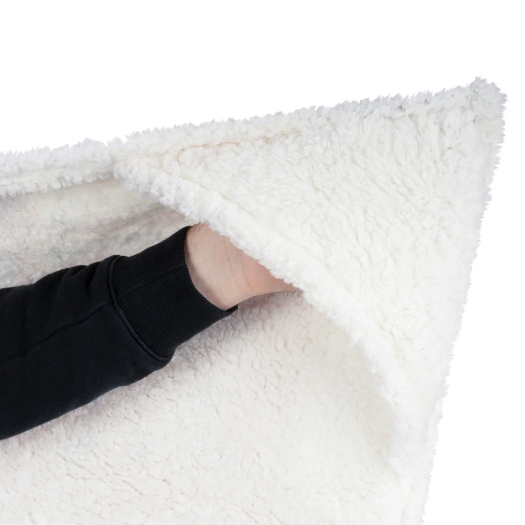 Life Comfort Sherpa Hooded Throw