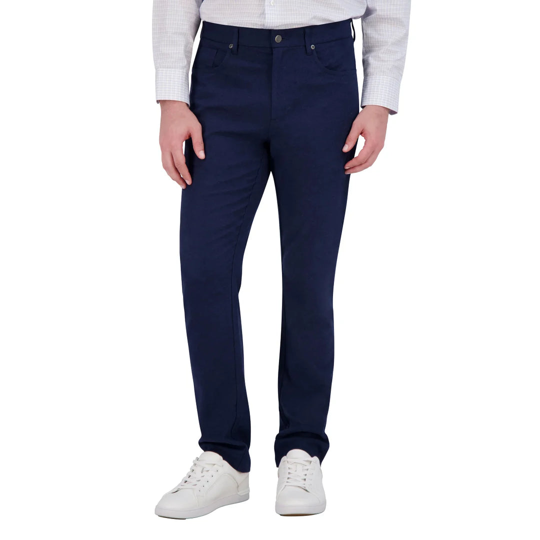Kirkland Signature - Pantalon en coton brossé à cinq poches