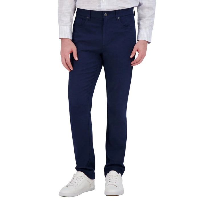 Kirkland Signature - Pantalon en coton brossé à cinq poches