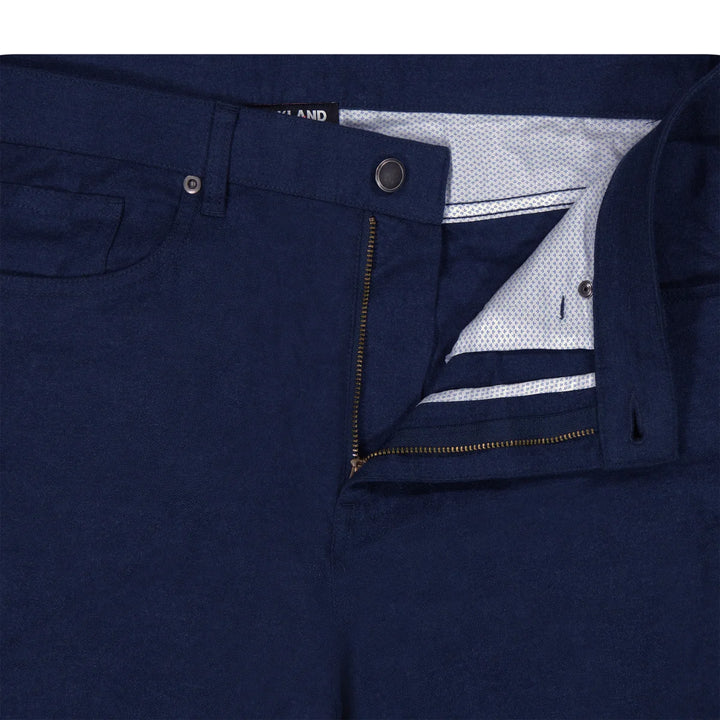 Kirkland Signature - Pantalon en coton brossé à cinq poches