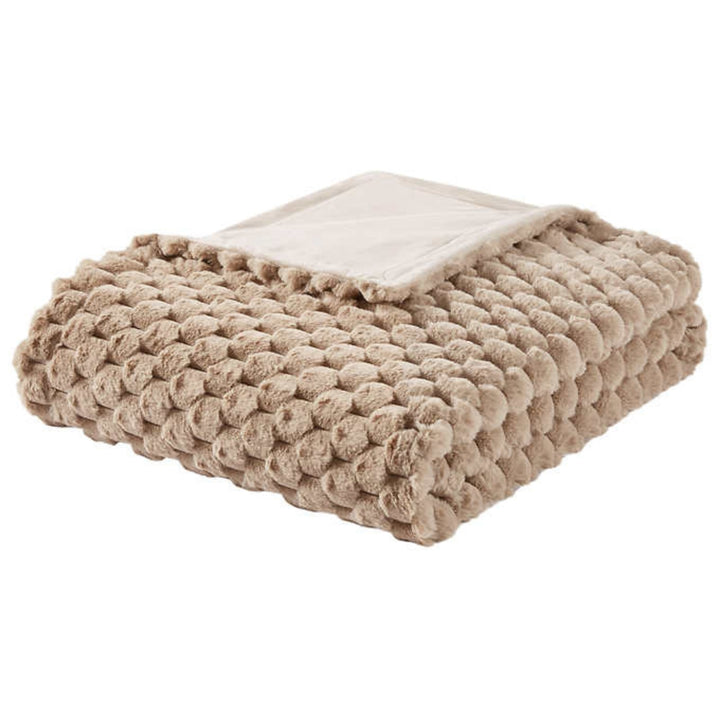 Madison Park Serengeti Faux Fur Throw