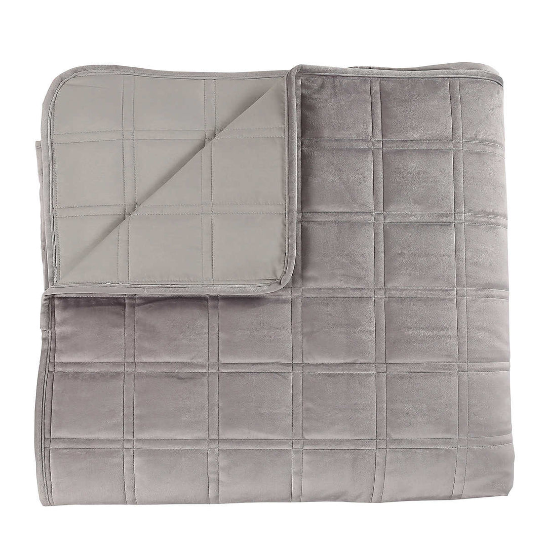 Revolution Home Decor 3-Piece Velvet Quilt Set